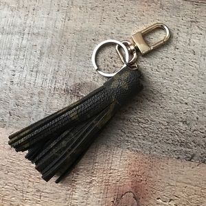 Handmade Authentic Louis Vuitton Tassel Key Chain